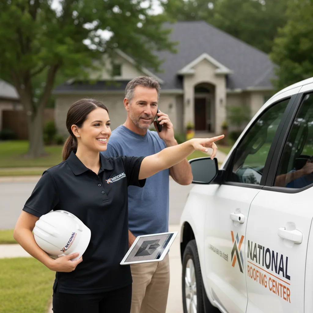 National Roofing Center customer support in Vinton